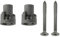 Masterpart Dishwasher Decor Door Bracket Screw Fixing Kit To Fit Bosch Integrated Dishwashers