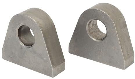 Montaje de Grillete, 2 Piezas Montaje de Grillete Soportes de Horquilla de Grillete Soldados de Acero de 1 Pulgada de Espesor para Tractores