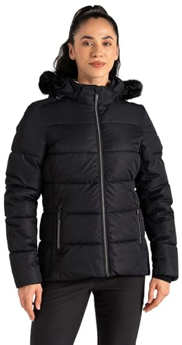 Dare2B Damen Womens Glamorizev Jacket Skijacke, Schwarz, 46
