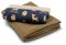 VmG-Store Waffelpique + Baumwollstoff Set farblich abgestimmt Waffel Stoff 100% Baumwollstoff Tex Standard 100 (Süße Waldtiere Set87)