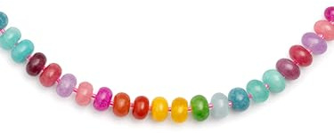 SINGULARU Collier Bloom Stones Acier Plaqué Or Bijoux pour femmes
