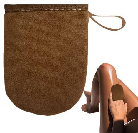 Selbstbräuner-Handschuhapplikator – hautfreundlich, glatte und gleichmäßige Anwendung, Streifenbräunung, hochwertige Selbstbräuner-Zubehör, Beauty-Werkzeug für Zuhause,
