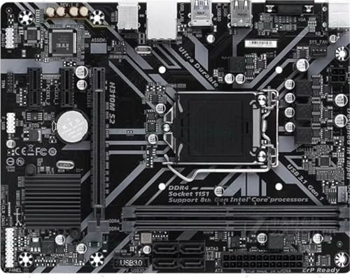 Placas Base Fit For GIGABYTE H310M-S2 2.0 admite DDR4 de 1151 Pines con CPU de 6789.a generación