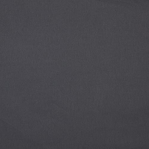 Kt KILOtela - Canvas Uni Dekostoff, Getöntem Segeltuch, Dekoration, Polster, Kissen, Vorhänge, Taschen,Tagesdecken, Tischdecken, DIY-Dekoration, 100 cm Länge x 280 cm Breite, Schiefergrau - 1 Meter