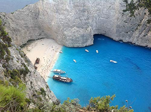 Navagio Beach Gemälde nach Zahlen DIY einzigartig
