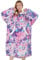 Winthome Übergroße Hoodie Decke, Flanell Sweatshirt Decke, Kuschelpullover Für Damen Herren Erwachsene (Rosa, One Size)