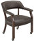 MODERION Freizeit schminkstuhl, Esszimmerstuhl, Bürostuhl, Mit Rädern Die Frei Gleiten Können, Massives Gummiholz, Weich Und Bequem, Klassische Luxustextur, 64 X 66 X 78 cm (Brown)