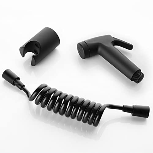 SPORTARC Wall Mounted Bathroom Toilet Bidet Mixer Spray Kit, Douche Muslim Bidet Shattaf Shower Spray, 1/2 Inch Hose Handheld Hose Spray, WITH PVC HOSE