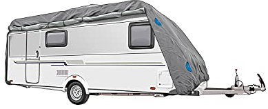 Bache de Protection Camping Car, Bache Caravane, Housse Caravane, Bache Camping Car - Taille M, env. 550 x 250 x 220 cm