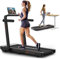 Decorcn Treadmills for Home, 2.5HP Folding Treadmill with 14KM/H, 135KG Capacity, Under Desk Treadmill with Bluetooth Speakers, Remote Control, Walking Pad & Running Machines for Home Office Fitness