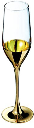 Luminarc Flûte à champagne 16cl Electric Gold P9301 - Boite de 4