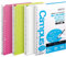 Kokuyo Campus Smart Ringbinder, 3 Stück, B5-Notizbuch + 100 Blatt Nachfüllpapier, 25 Blatt Kapazität, 26 Ringe, lebendige Farben, perfekt für Arbeit, Studium und Tagebuch, Japan Import