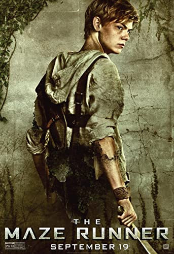 The Maze Runner Thomas Brodie Sangster 1 Poster A3 - Filmkunstposter in verschiedenen Größen für Wohn- oder Schlafzimmerideen. Randlose Kultfilmbilder, klassische ikonische 70er, 80er, 90er Jahre, Vi
