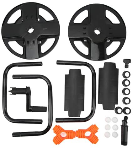 Garden Hose Reel, Water Pipe Car Roll Reel Floor Mounted Storage Equipment Rack Holder Wrapping Tool Arm Rope Organizer Wheel Holders for Washing Watering Gardening Outside