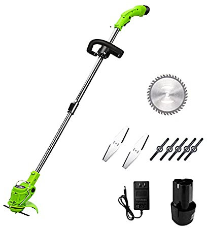 Tondeuse à Gazon électrique sans Fil 12 V, Outils de Jardinage, kit de Coupe-Herbe, débroussailleuse pour Le Nettoyage des Mauvaises Herbes, des Arbres à Fleurs