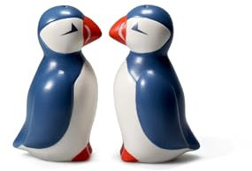 Salt and Pepper Shakers Boxed - Coastal (Puffin)