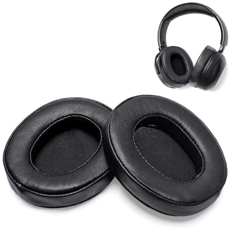 Voarmaks Ersatzohrpolster aus Lammfell, kompatibel mit Beyerdynamic Lagoon ANC-Kopfhörern, luxuriöses Echtleder und Memory-Schaum mit langsamem Rückprall für ultimativen Komfort
