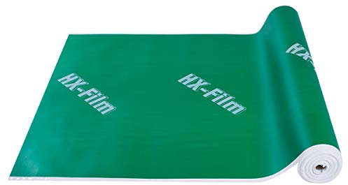 HX-Film 39 x 50' Floor Protection for Moving Plastic Covering Sheeting Paint Surface Protector Film Cover Runner Heavy Duty Hardwood Floors Protectors Reuse Longtime (162sqft.)