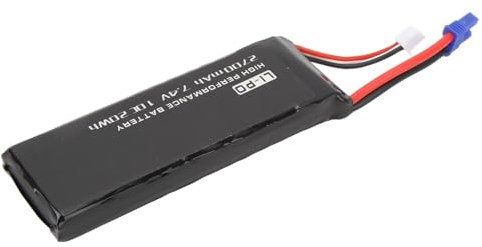 Tbest RC Lipo Batterie Ersatz, 7,4V 2700mAh 10C 20Wh Lipo Batterie Wiederaufladbarer Lithium-Akku für Hubsan H501S RC Drone Quadcopter UAV Ersatzteil