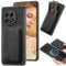 Ysnzaq Retro Magnetic Wallet Case for OnePlus 13/1+13 with Detachable Credit Card Slots Holder, PU Leather Shockproof Vintage for Men Women Cover Case for OnePlus 13. CK-Black