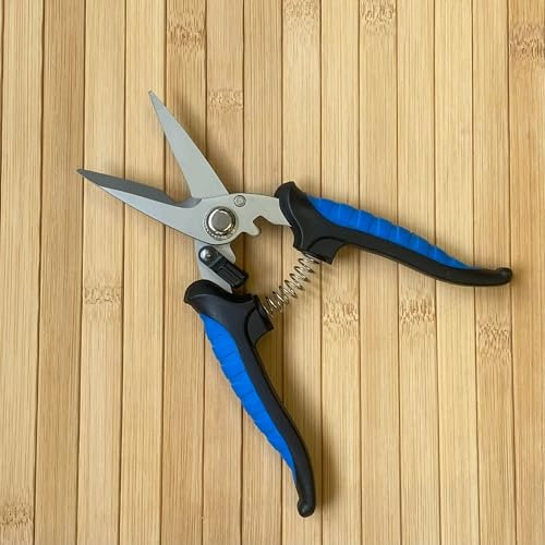 DE-COmmerce Ciseaux pour parquet en bambou flexible, revêtement de sol en bambou, parquet prêt à l'emploi, pince, ciseaux spéciaux, ciseaux polyvalents, ciseaux universels