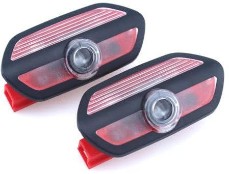 Car Door LED Light Logo Projector Door Projectors for Mercedes S-Class W222, Door Lighting Entry Lighting Accessories, Pack of 2 (MB Star + A/M/G)