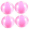 HEMOTON 4 Stück Aufblasbarer Wasserball Bälle Für Spielplatzbälle Leichter Sprungball Spielplatzball Lustiger Ball Sprungball Für Zu Hause Leichter Ball Spielzeugball Rosa PVC