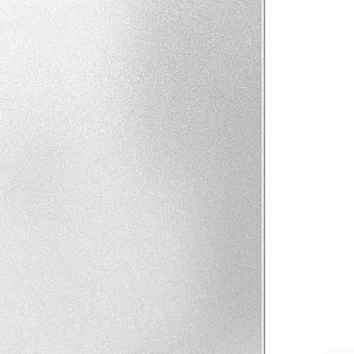 Zoegneer Elektrostatische Milchglasfolie Fensterfolie Sichtschutz Fensteraufkleber Durchscheinend Blickdicht Badezimmer Duschtür Dekorativ Selbstklebend PVC