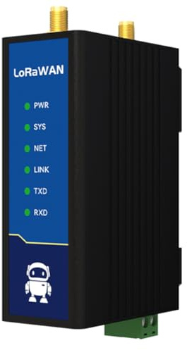 Awwertse 2.4G SX1302 Lora Wan Halbduplex Wireless Modem E870 27dBm Reichweite 3KM PA+ Fernupgrade NTP DC 8-28V 868MHz