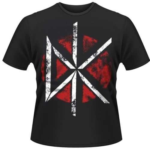 Dead Kennedys Distressed DK Logo Männer T-Shirt schwarz 3XL 100% Baumwolle Band-Merch, Bands