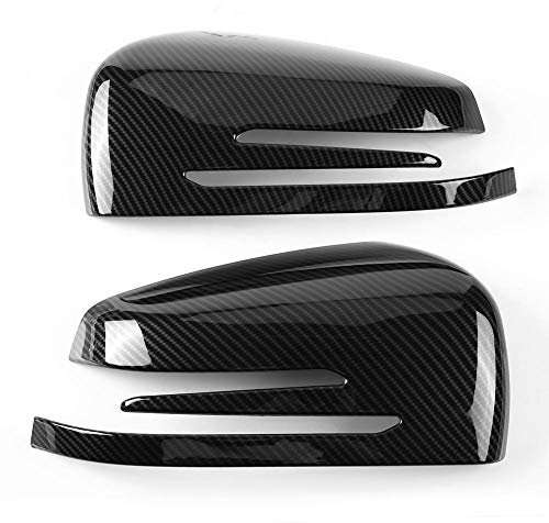 spiegelkappen + Carbon Rückspiegelkappe Abdeckleiste für A B C E GLA Klasse W204 W212