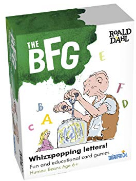 University Games Roald Dahl 7385 BFG Whizzpopping Letters Game, multicolor
