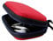 GUBEE Difficile Viaggio Caso Custodia per Auricolari e Lettore MP3 Bluetooth Player,Scatola di immagazzinaggio per Airpods Cavi USB e altri dispositivi elettronici Cavi (rosso)