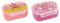 Sigikid Mädchen, Brotdose mit Buntem Druck, Brotzeitbox Gina Galopp, Rosa, 25006 & Mädchen, Brotdose mit Buntem Druck, Brotzeitbox Pinky Queeny, Pink, 24472