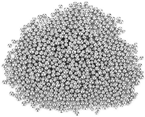 Regun Hochreines Zinn, Reinzinn 100g/3.5oz in feinem Granulat, Hochreine 99.95% Zinnmetallprobe Sn99,9