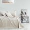AmeliaHome Tagesdecke beige Cappucino 170x270 Bettüberwürf zweiseitig Ultrasonic Steppung Polyester Softa