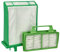vhbw Filter-Set kompatibel mit Sebo Airbelt K3, K1 Staubsauger - 2X Filter (Mikrofilter, Hygieneschutzfilter)