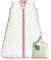 molis&co - Baby Schlafsack 2.5 TOG - Ganzjahres Schlafsack - Babyschlafsack Neugeborene - Premium-Musselin, ärmellos Winterschlafsack wattiert - Premium Qualität - Floral Pink (85 cm)