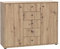 FORTE TEMPRA 2 Kommode mit 2 Türen und 5 Schubladen, Holzwerkstoff, Artisan Eiche Dekor, (B x H x T) 108,8 x 85,5 x 34,8 cm