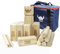 Jac & Mok Kubb Viking Games Set -Rubber wood Throwing Game with Carrying Bag