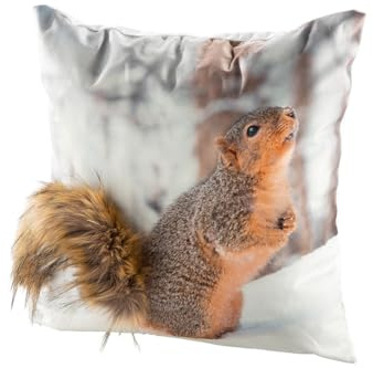 GILDE Kissen Eichhörnchen 45x45cm