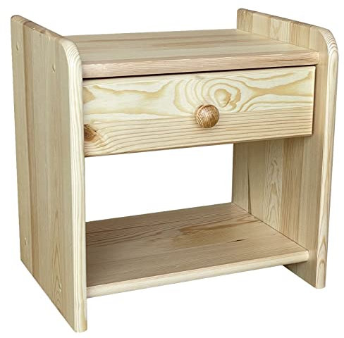 k koma Nachtkonsole Nachttisch Kiefer Holz -NEU Landhausstil MASSIVHOLZ (Kiefer Lackiert)