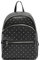 MISAKO Tachita Rucksack mit metallischen Details - Freizeitrucksack für Damen - Eleganter Alltags-Rucksacktasche Tachita Schwarz 28 X 22 X 10 cm