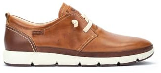 Pikolinos Deportivos en Cuero Fuencarral para Caballero Color Brandy