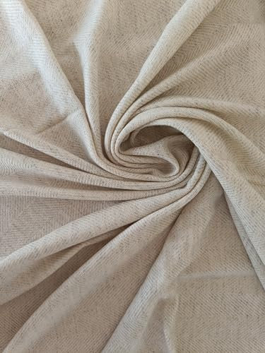 Nepal Nature Luxus Schöne Warme Decke Tagesdecke Wohndecke Kuscheldecke - 80% Polyester, 20% Wolle (130 x 260cm) Sofadecke/Überwurf Decke/Plaid Couch Sofa/Tagesdecke Blanket | Creme Weiss