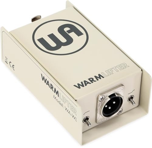 Warm Audio Warm Lifter Mikrofonvorverstärker (26dB analoge Verstärkung, dynamische & Bändchenmikrofone, 100Hz Hochpassfilter, 3kHz High-Shelf Boost)