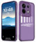 PanXCase Funda Transparente para Xiaomi Redmi Note 13 Pro 5G / Poco X6 5G - Carcasa Clear con Lens Protector Delgada Suave Protección Cámara Antichoque Antiarañazos Cover (Violeta)
