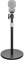 Nearstream Portable Desktop Microphone Stand,Upgraded Webcam Stand,360°Rotatable Desk Stand,Compatible VM33/VM46/AM10U/AM10B/V02/V08 & Other Devices with 1/4Thread