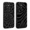 Pnakqil 2 Stück Handyhülle für Samsung Galaxy S22 Ultra (5G) 6,8 Hülle, Wildes Zebra Leopard Bemaltes Muster Case Silikon Weiche für Mädchen Modische TPU Dünn Stoßfeste Kameratasche Schutzhülle
