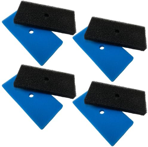 Beaufan Set di 4 filtri in spugna per laghetto di ricambio per fontana per acquari all'aperto 52231 e 52229, confrontare con parte # 871980305528
